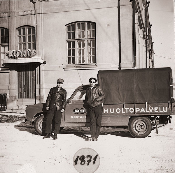 Kone service strategy 1960s