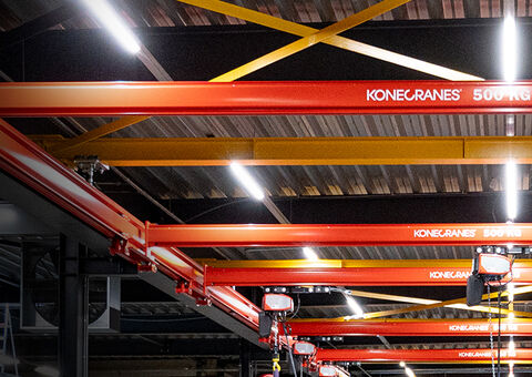 Konecranes workstation crane