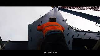 Life of a crane, episode 2: transport & installation