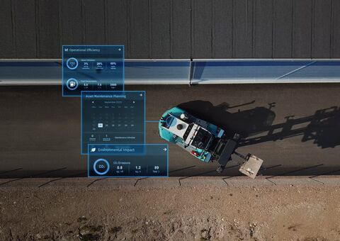 Konecranes Lift Truck with data