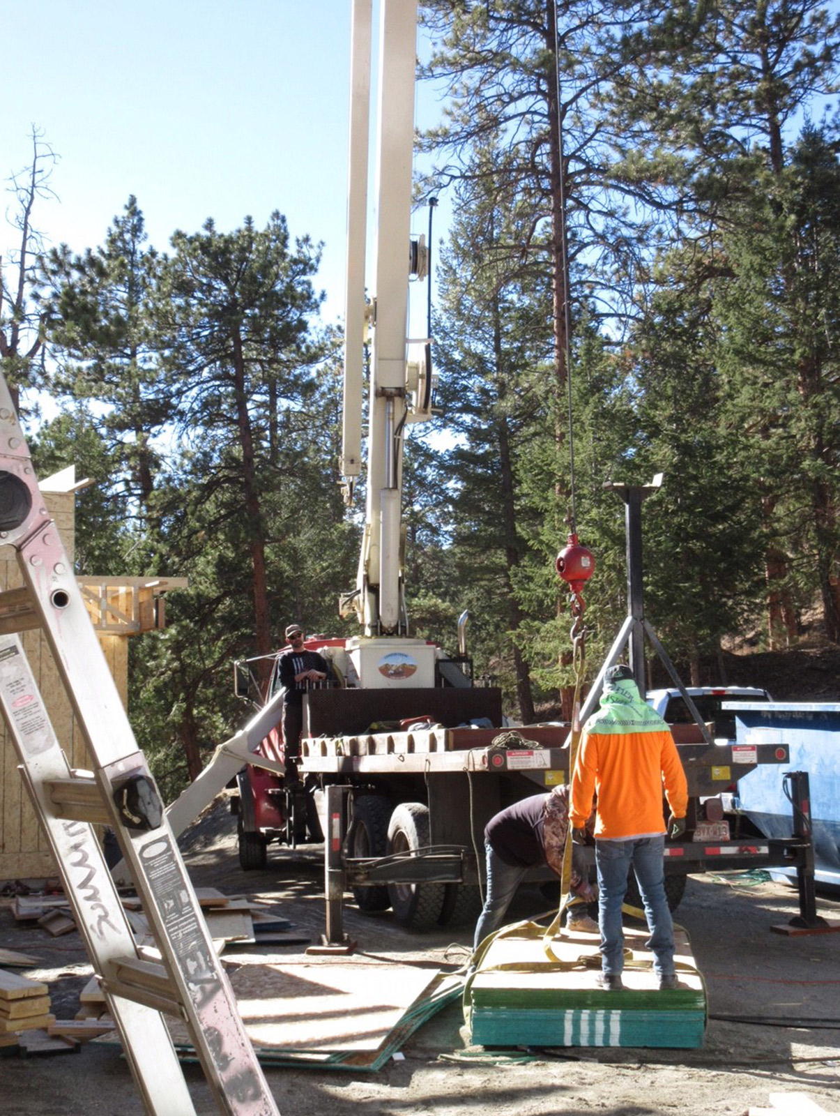 Rigging | Bear Mountain, Colorado – Conifer Crane